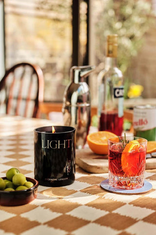 Evermore London Light Candle 300g Lifestyle