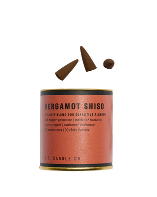 P.F. Candle Co Bergamot Shiso Incense Cones 30 cones