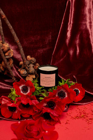 Boy Smells Redhead Candle box 8.5oz lifestyle