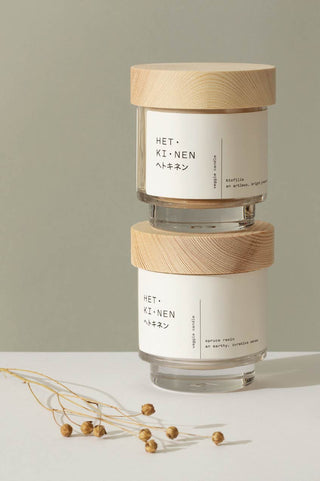 Hetkinen Co Spruce Resin Candle Wood Wick lifestyle