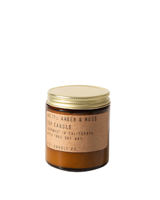 P.F. Candle Co No.11 Amber and Moss Candle 3.5oz