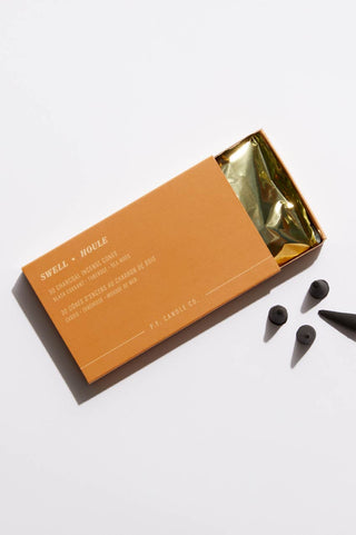 P.F. Candle Co Swell Incense Cones 30 cones open box