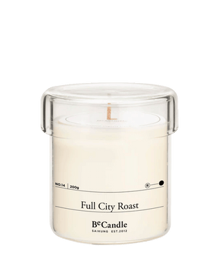 becandle caramel tobacco vegetal wax scented candle in glass jar with 50 hour burn time woody spiced coffee home fragrance