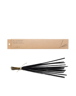 pf candle co golden coast incense 15 sticks from classic collection in kraft paper box 1 hour burn time each meditative coastal woody home fragrance fresh and revitalizing