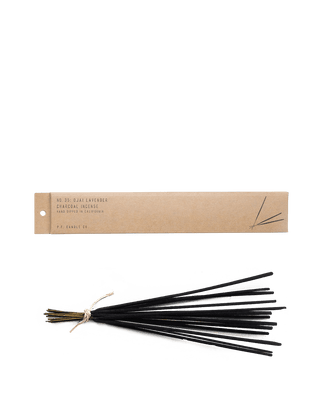 pf candle co ojai lavender incense 15 sticks from classic collection in kraft paper box 1 hour burn time each citrus floral home fragrance grounding lavender fields inspired best selling aromatherapy meditative scent